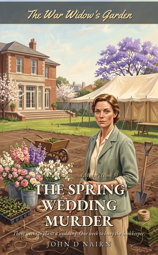 Cover of Book 5: The Spring Wedding Murder